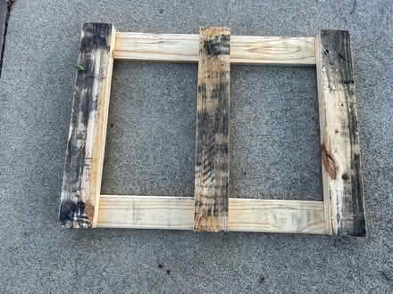 Photo of free WOOD PALLET 23” x 30” (San Carlos-El Camino near Hull) #2