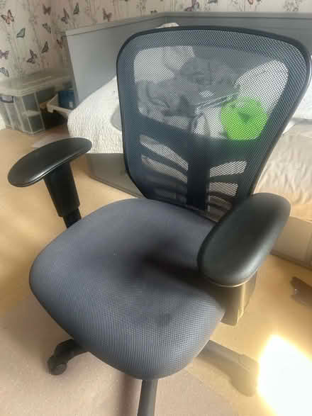 Photo of free Office desk, fold away desk and office chair (Shenley Brook End MK5) #2