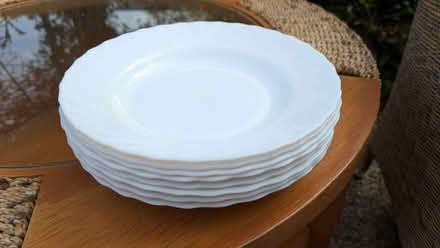 Photo of free 8 white bowls (Kelynack TR19) #1