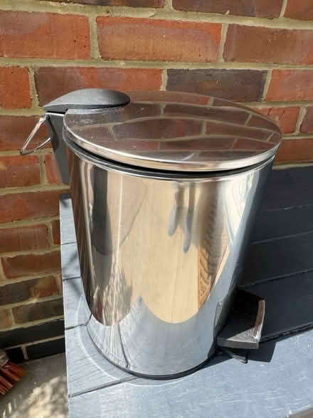 Photo of free Chrome Pedal bin (Burgess Hill) #2