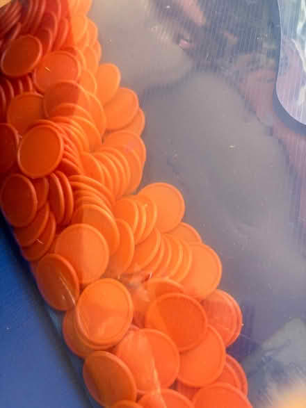 Photo of free Bag of orange tokens. (Headington OX3) #1