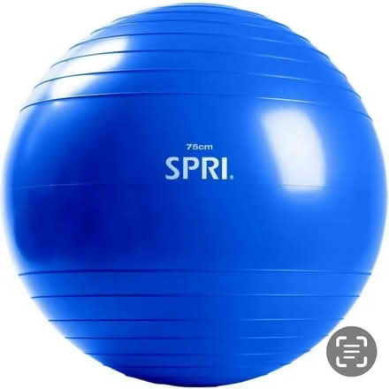 Photo of free SPRI Xercise Ball, 75cm- Blue (Echo Park) #1