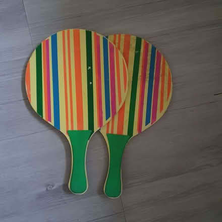 Photo of free Beach wooden rackets (Winchmore Hill N13) #1