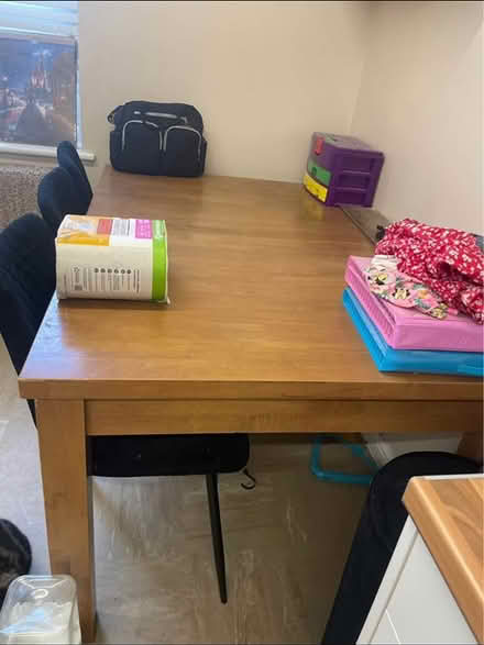 Photo of free Large dining table (Felixstowe) #2