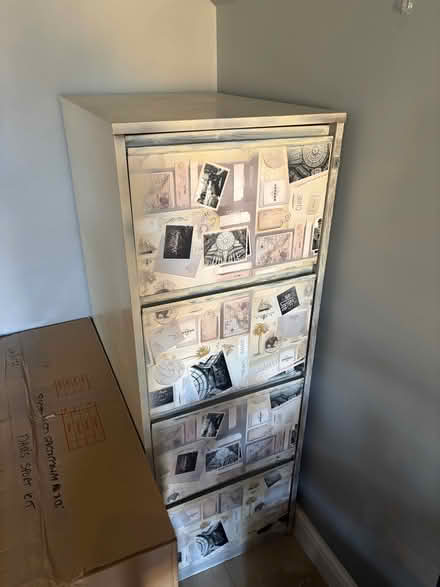 Photo of free Four drawers filing cabinet. (Headington OX3) #1