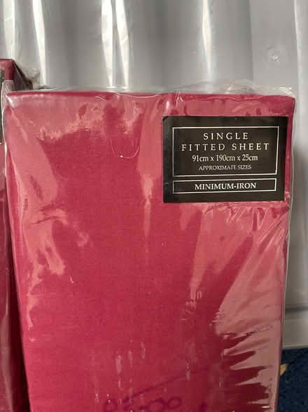 Photo of free New Single Fitted Sheets (BT4) #2