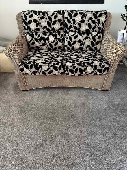 Photo of free Two seater rattan sofa (Middleton LA3) #2
