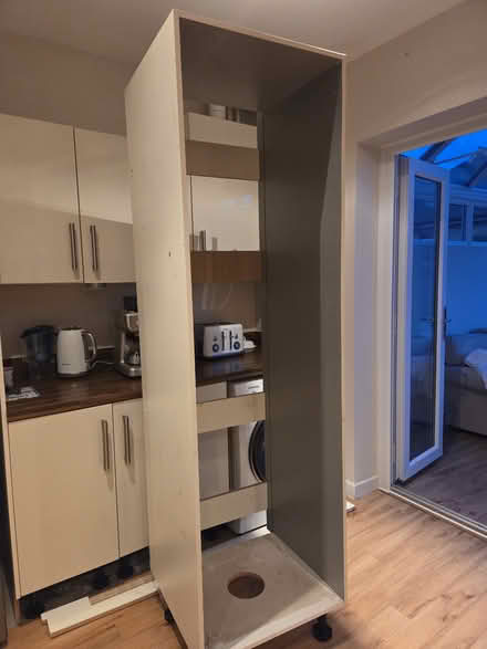 Photo of free Integrated fridge freezer cupboard (Sherfield Park RG27) #1