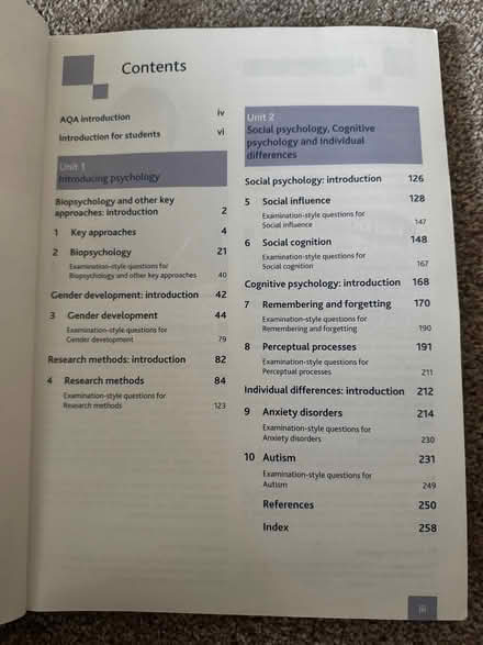 Photo of free AQA Psychology B (Penrith CA11) #2