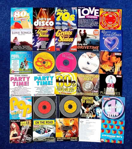 Photo of free compilation music promo CDs (Bedwell SG1) #1