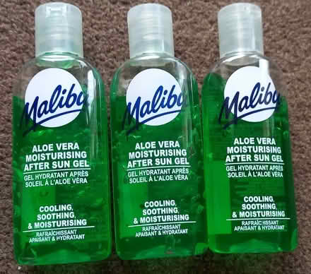Photo of free Malibu - Aloe Vera moisturising after sun Gel 100ml x 3 (Erith DA8) #1