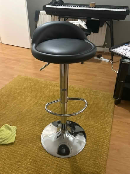 Photo of free Black Bar Stool (Sandyford NE2) #1