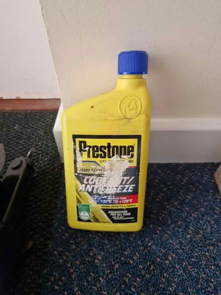 Photo of free Prestone coolant/ antifreeze (Coxheath ME17) #1