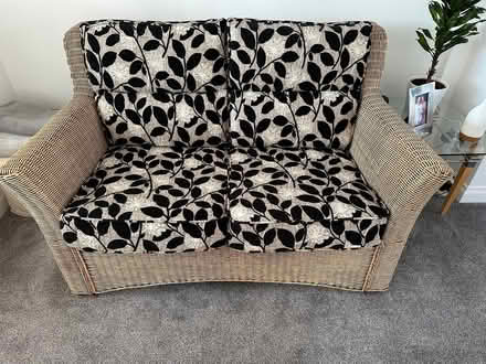 Photo of free Two seater rattan sofa (Middleton LA3) #1