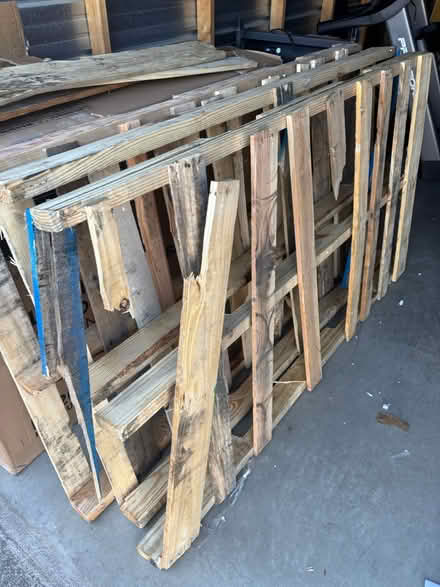 Photo of free Pallets - various sizes (Barker road Whitmore Lake, MI) #2