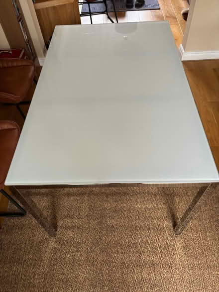 Photo of free IKEA Torsby Glass top dining table (Abbeydale B98) #1