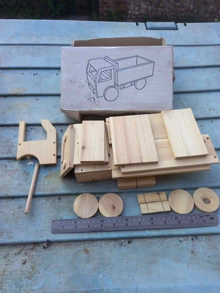 Photo of free Wood toy truck kit, (Lewes BN7) #1