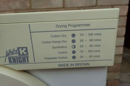 Photo of free dryer (Downham Market PE38) #3
