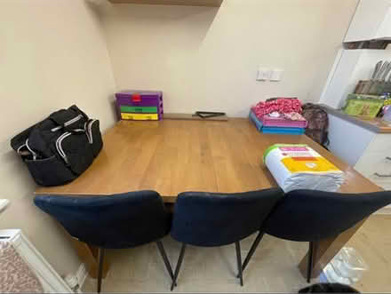Photo of free Large dining table (Felixstowe) #1