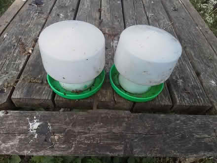 Photo of free Two chick feeders/waterers (Grenoside S35) #1