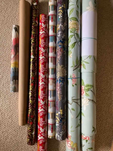 Photo of free Wrapping papers, ribbon and wallpaper off-cuts (Didcot OX11) #1