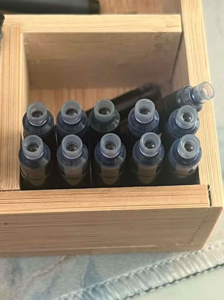 Photo of free Pen Ink cartridges (St Dominic PL12) #1