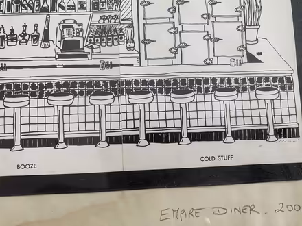 Photo of free Empire Diner print (Nr Fresh Pond & Mt Auburn Cem.) #1