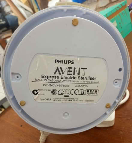Photo of free Philips Avent Steriliser (Heaton Moor SK4) #2