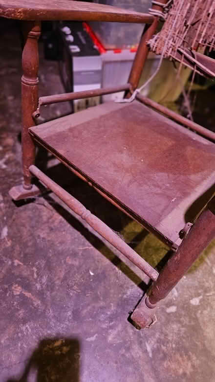 Photo of free Wooden Rocking Chair - Needs work (63124, near STL Galleria) #3
