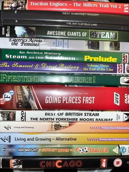 Photo of free DVDs - Sports, Steam, Railways, Etc. (Franche DY11) #1