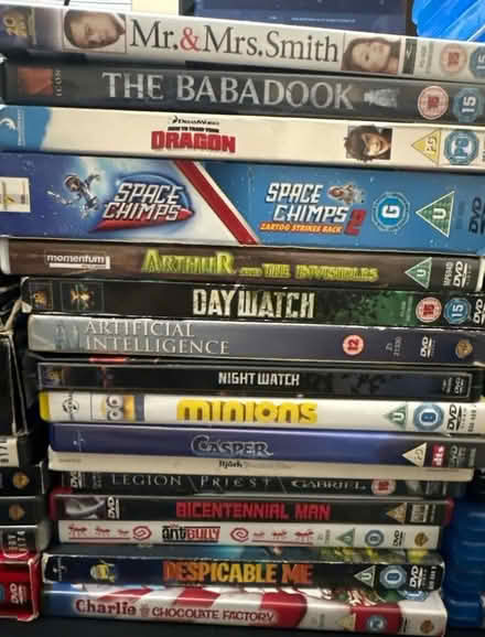 Photo of free Bag of DVDs (Hasland S41) #2