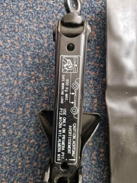 Photo of free Nissan car jack (Coxheath ME17) #2