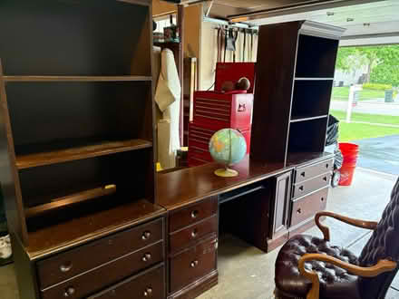 Photo of free Office shelving and desk (Lake In The Hills) #1