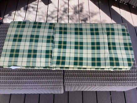 Photo of free 2 recliner garden seat cushions (Mountsorrel LE127EQ) #2