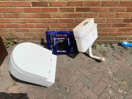 Photo of free Wall mounted toilet, cistern/cradle (Bexhill) #1