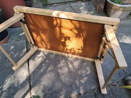Photo of free Wooden tray with legs (Letchworth) #1