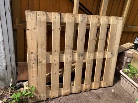 Photo of free Wooden pallet (Levenshulme M19) #1