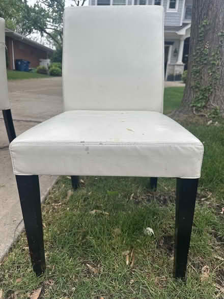 Photo of free 3 dining chairs from crate & barrel (hinsdale) #1