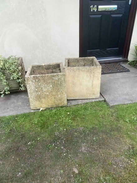 Photo of free Concrete planters (Wentnor SY9) #1
