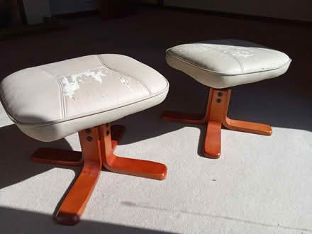 Photo of free Leather footstools (Blackrock, Co Dublin) #1