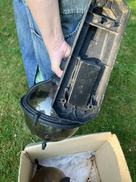 Photo of free Outdoor light fixtures (Beaconsfield HP9) #3