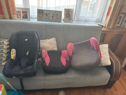 Photo of free Baby car seat and booster seats (N13 Palmers Green) #1