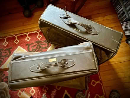 Photo of free Vintage monogrammed luggage (South Evanston) #1