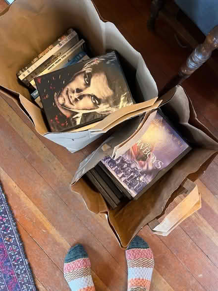 Photo of free 2 bags of good DVD’s (West Queen Anne) #1
