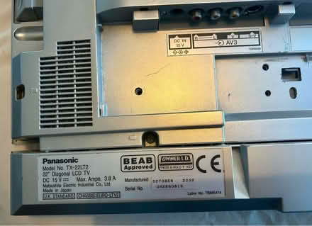 Photo of free Panasonic TV 22” (TW2 whitton) #2