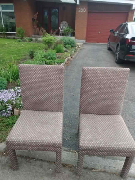 Photo of free Chairs in good condition (Near Baseline Rd. & Clyde Ave.) #1