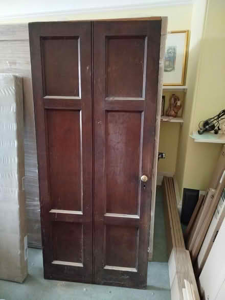 Photo of free 3 solid wooden doors (Axminster town) #3