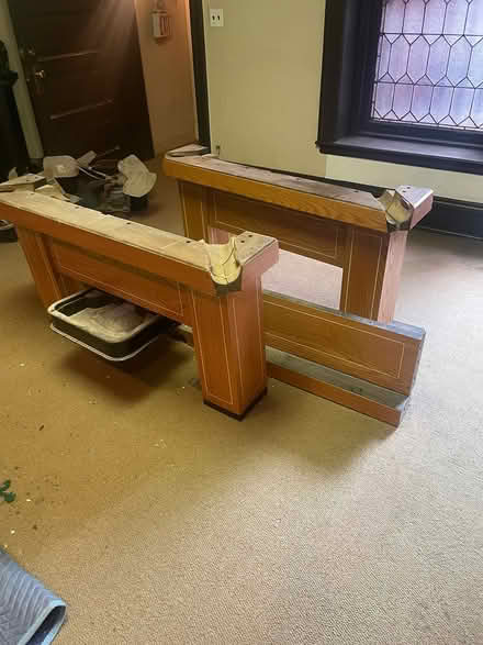 Photo of free 9’ pool table, disassembled (Center City Philadelphia) #2