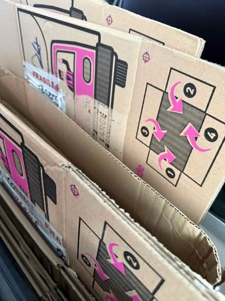 Photo of free Cardboard moving boxes and bubble wrap (Egremont CH44) #1