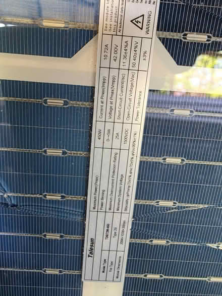 Photo of free Solar panels (Randallstown) #2